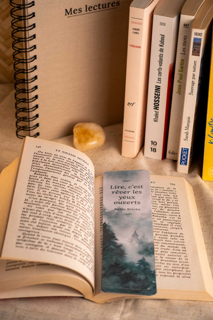 Marque-pages "Saisons de lecture"