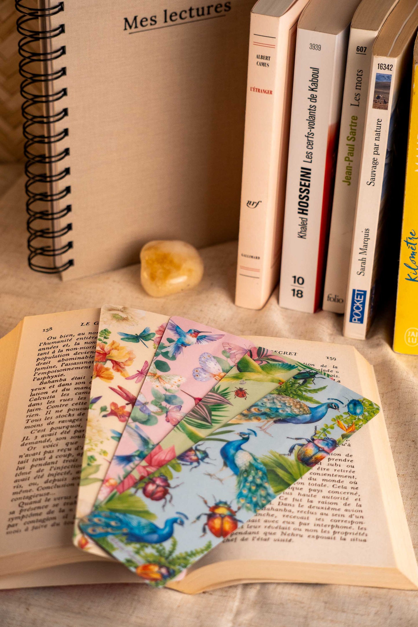 Marque-pages "Petits Mondes"