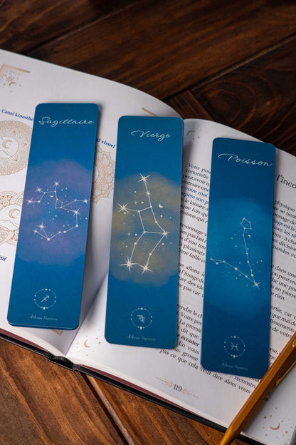 Marque-pages "Zodiaque et constellation"