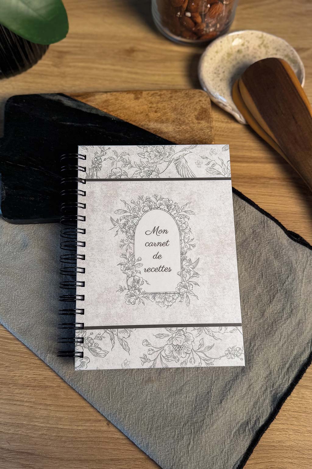 Mon carnet de recettes - Le fleuri